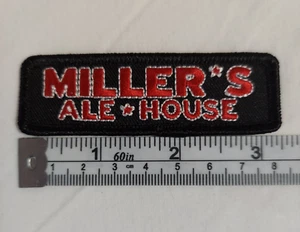 Vintage Miller's Ale House (Florida) Restaurant Embroidered Patch 1" x 3 1/4" - Picture 1 of 4