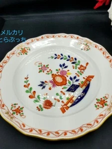 Meissen Kakiemon copy gold-painted Imperial carriage flower pattern plate Used - Picture 1 of 10