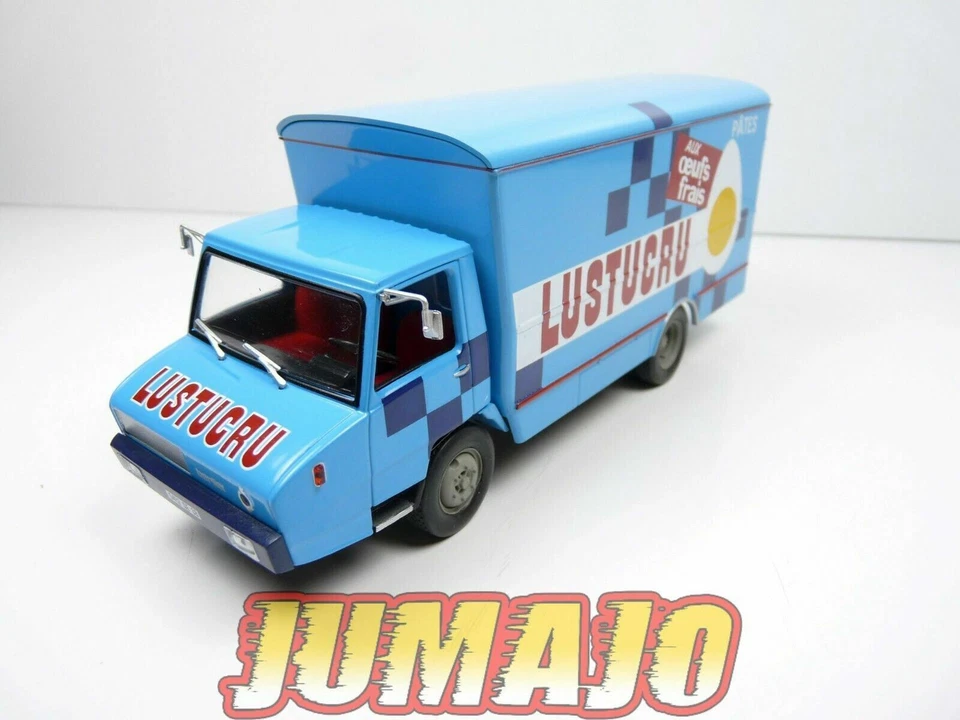BER27 CAMIONS 1/43 Hachette IXO BERLIET Stradair 20 Fourgon LUSTUCRU 196 - Immagine 1 di 1