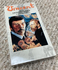 STAR TREK’s Leonard Nimoy VINCENT VHS Rare & OOP 1981 One-Man Performance Biopic - Picture 1 of 6