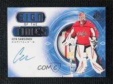 2020-21 SP Authentic Sign of the Times Ilya Samsonov #SOTT-IS Auto