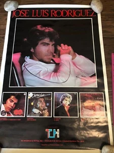 PÓSTER PROMOCIONAL JOSE LUIS RODRÍGUEZ 18"" X 26"" TEJANO DE COLECCIÓN - Imagen 1 de 2