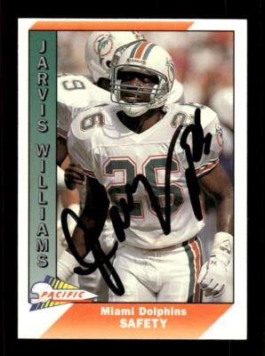 1991 Pacific #279 Jarvis Williams HAND SIGNED AUTO - Image 1 of 2