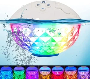 Wasserdichter Lautsprecher für Whirlpool, Spa, Pool, Strand, Party, Zuhause, Weihnachtsgeschenk - Bild 1 von 5
