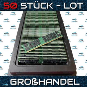 Set 50x 16 GB MTA36ASF2G72PZ-2G1 DDR4-2133 PC4-17000P-R 2Rx4 lot Server RAM - Bild 1 von 1