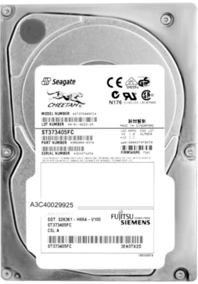 Hard Drive Fujitsu A3C40029923 ST373405FC 73GB 10000RPM 4MB FC 3.5''Inch - Image 1 of 3