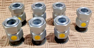 Parker's In-Line Diagnostic Tee  20-4 LOHL6G5TP-S Seal-Lok-Gage Port Tee (7) - Picture 1 of 14