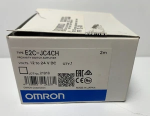 NEW! OMRON E2C-JC4CH Proximity Switch Amplifier 12-24VDC - Picture 1 of 2