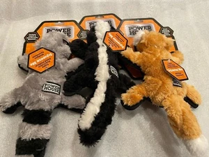 PowerHouse Dog Toy LARGE Skunk Raccoon or Fox New Dog Toy - Picture 1 of 8