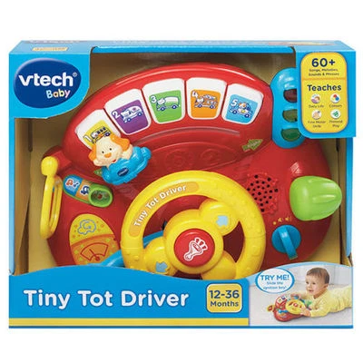 Vtech Tiny Tot Driver, Daily Life & Colours 60+ Songs & Melodies, 12-36 Months - Image 1 of 3