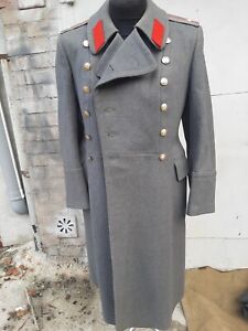 Soviet russian army officer parade ceremonial overcoat shinel