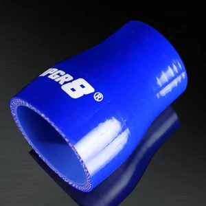 UPGR8 4-PLY 1.5'' to 2.0'' Blue Straight Reducer Coupler Silicone Hose 51MM 38MM - Picture 1 of 1