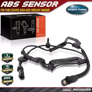 Front Right ABS Wheel Speed Sensor for Ford Escape 09-12 Mercury Mariner 09-11 - Picture 1 of 8