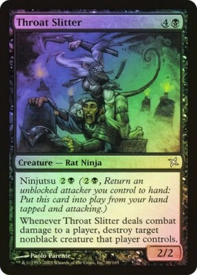 Betrayers of Kamigawa  MTG  Foil  Throat Slitter   Magic - Image 1 of 2