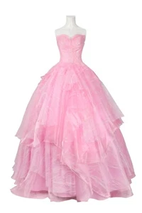 Nuovo Film Glynda Corona Cosplay Costume Donna Vestito Rosa Halloween Costume Carnevale - Foto 1 di 13