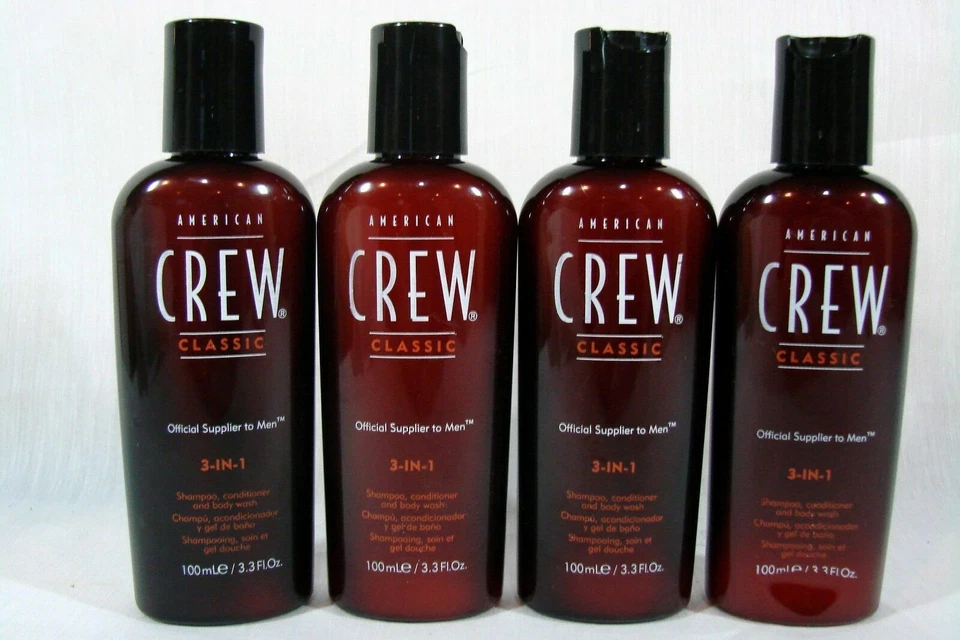 American Crew 3 in 1 Shampoo Conditioner and Body Wash 3.3 Oz