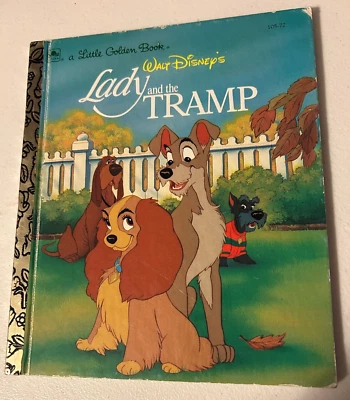 A Little Golden Book 1994 - La dama y el vagabundo de Disney Foto 1 de 4