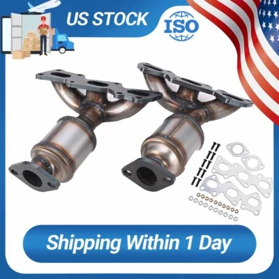 EPA Both Manifold Catalytic Converter Fits KIA Sedona 3.8L 2006 to 2008  - Изображение 1 из 4