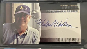 1998 Skybox Star Trek Insurrection Michael Westmore Autograph Makeup Designer - Picture 1 of 2