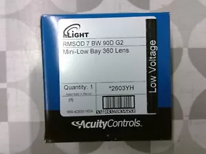 Acuity Controls RMSOD 7 BW 90D G2 Min-Low Bay 360 Grad Objektiv **kostenloser Versand** - Bild 1 von 3