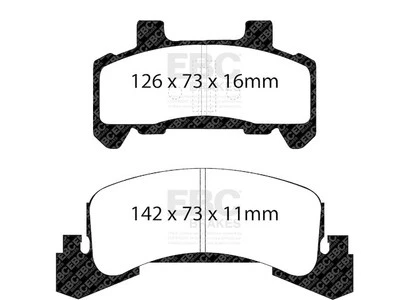 Front Brake Pad Set For 1980-1984 Pontiac Phoenix 1981 1982 1983 ZP352YZ - Image 1 of 4