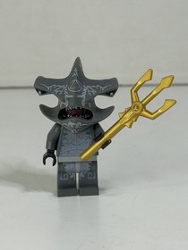 LEGO Hammerhead Warrior 7984 7977 Shark Atlantis Trident Minifigure Figure RARE