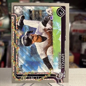 Ezequiel Tovar 2025 Topps Holiday Silver Glitter SP ⭐️ MINT - Picture 1 of 3