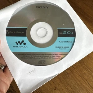 Sony SonicStage Version 2.0 U For MD Mini Disc Simple Burner Software Walkman - Picture 1 of 5