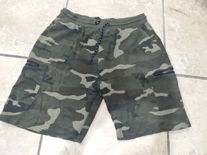 Herren 3XL Camoflauge Baumwollmischung Kurz Kordelzug Taille - Bild 1 von 8
