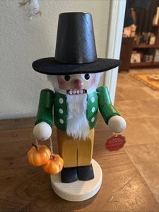 Steinbeck Nutcracker / Thanksgiving / Harvest Pilgrim / 12” / Germany / Wooden - Picture 1 of 10