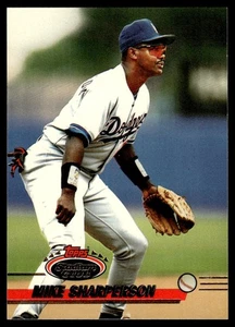 1993 Stadium Club Mike Sharperson Los Angeles Dodgers #307 - Picture 1 of 2