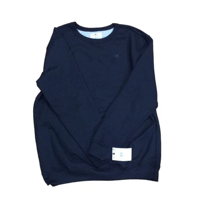 Champion Mens XLT Black Sweatshirt 50% Cotton 50% Polyester - Image 1 of 4