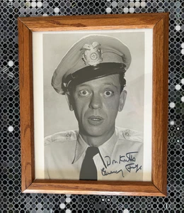 Don Knotts Signed 8x10 Photo Barney Fife Andy Griffith PSA/DNA COA - Picture 1 of 5