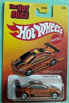 Honda Civic Si Spectraflame Orange 2006 Hot Wheels Heritage The Hot One Foto 1 de 2