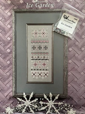 Just Nan- Ice Garden Chart & Embellishment Pack - Image 1 of 2
