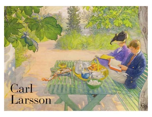 Juego de 16 tarjetas en blanco con sobres de tarjetas Carl Larsson Family Life Note en caja - Imagen 1 de 2
