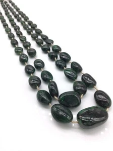 Collana pietre preziose naturali con smeraldo brasiliano per gioielli - Foto 1 di 5
