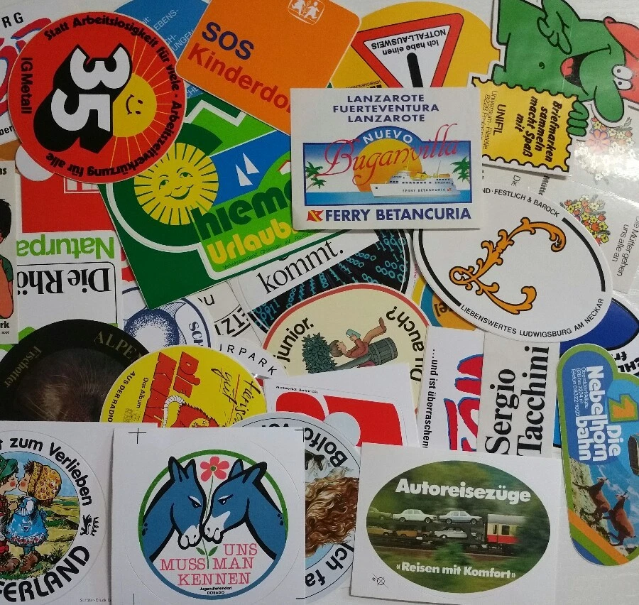 STICKERBOMB 100 Stück Aufkleber/Sticker Konvolut Sammlung - Bild 1 von 1