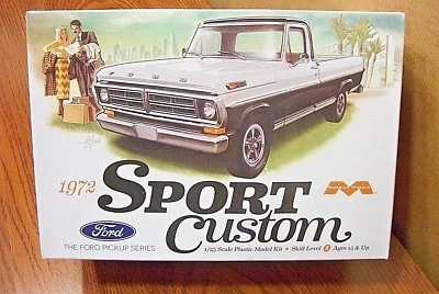 MOEBIUS MODELOS 1972 FORD SPORT CAMIONETA PICKUP PERSONALIZADA KIT MODELO ESCALA 1/25 Foto 1 de 4