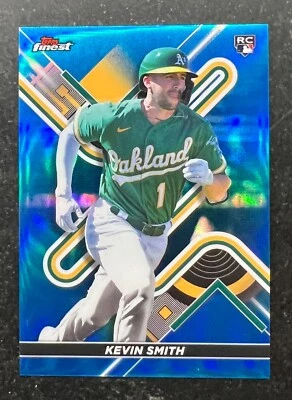 2022 Finest Blue Refractor Kevin Smith #45 94/150 - Image 1 of 2