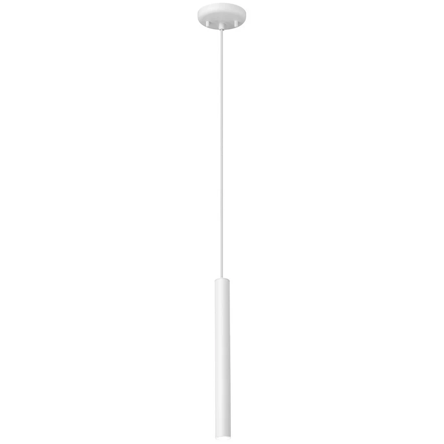 Access Lighting Pipeline 1 Light LED Pendant, White/White - 72022LEDD-MWH-ACR - Image 1 of 1