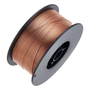 ER70S-6 MILD STEEL MIG WELDING WIRE REEL SPOOL ROLL GAS CO2 ARGON 0.8/1mm 1/5KG - Picture 1 of 16