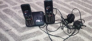 Gigaset C530A Cordless Phone w/ Answering Machine 2 Handsets - Picture 1 of 14