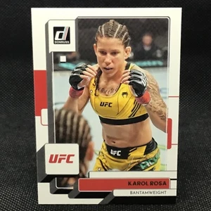 KAROL ROSA 2023 UFC Donruss #124 BANTAMWEIGHT - Picture 1 of 2