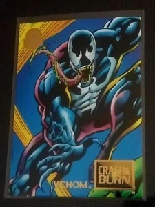 1994 Fleer MARVEL UNIVERSE Crash & Burn #77 Venom FREE SHIPPING - Picture 1 of 1