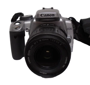 Canon EOS 400D 10.1 MP Digital SLR Camera with 18-55mm Lens - Silver - Picture 1 of 3