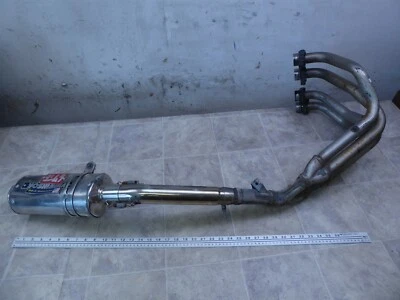 Yamaha YZF600R 1996 YZF600RH Y232-2) Yoshimura 4-1 cabezales de escape tubos silenciadores Foto 1 de 4