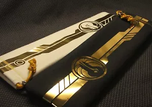 CUSTOM SABER BAGS PROTECT LIGHTSABER DAMAGE, TRANSPORT GOLD REPUBLIC CHROME - Picture 1 of 9