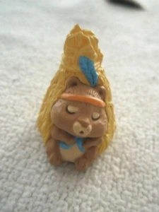 Hallmark Indian CHIPMUNK in corn stalk Merry Miniature figurine 1990 - Picture 1 of 5