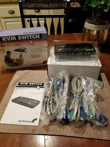 StarTech.com StarView SV411K - KVM switch - 4 ports **Brand New** - Picture 1 of 7